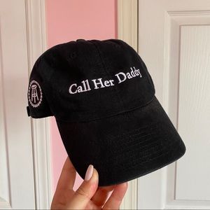 barstool sports | call her daddy hat - black ♡
